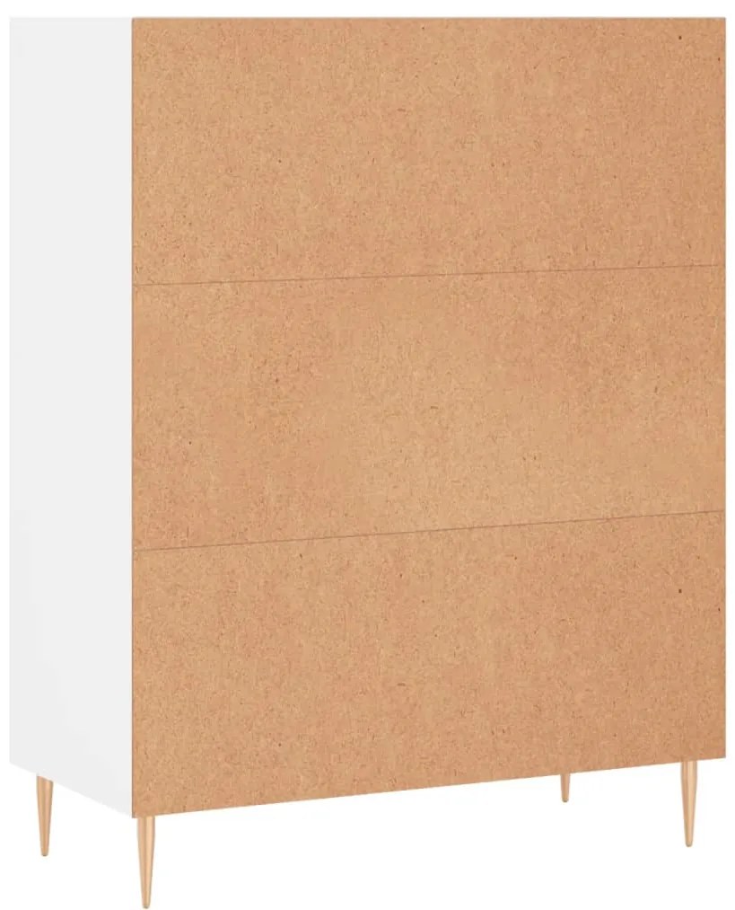 Estante 69,5x32,5x90 cm derivados de madeira branco