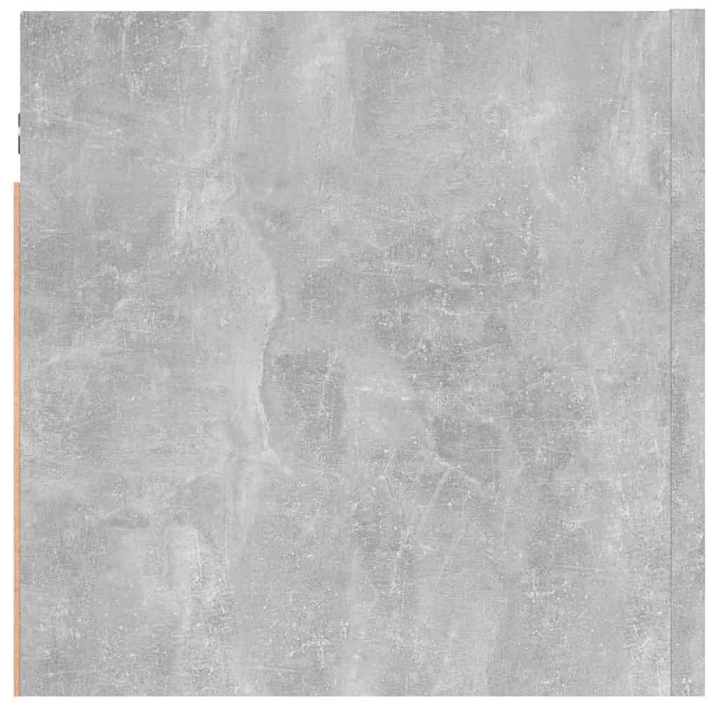 Mesas de cabeceira 2pcs derivados de madeira cinzento cimento