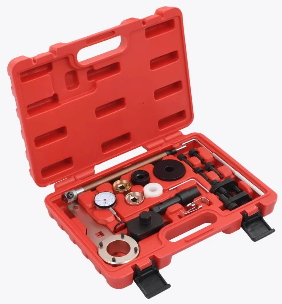 vidaXL Jogo de ferramentas sincron. motor 22 pcs VAG 1.8/2.0 TSI TFSI