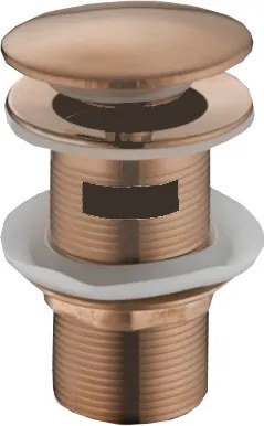 Mexen ralo clique-clique redondo com extravasor, ouro rosa - 79920-60