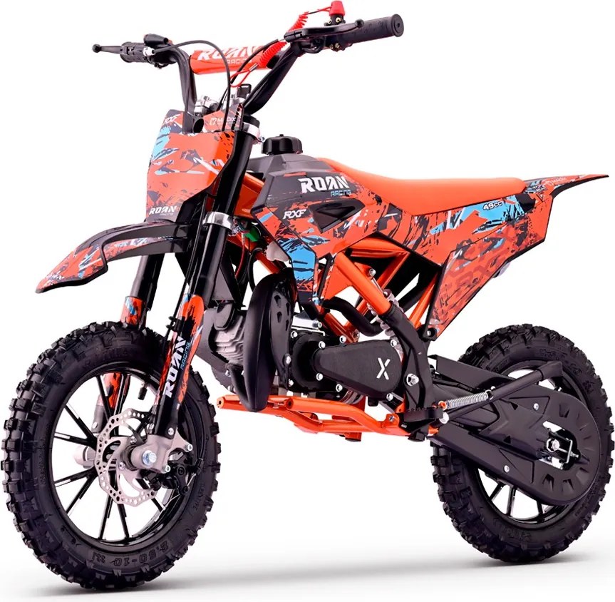 MINI MOTO PARA CRIANÇAS MiniCross Roan RXF 49cc 4.5CV Laranja