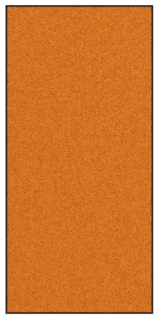 Capacho lavável laranja 120x250 cm