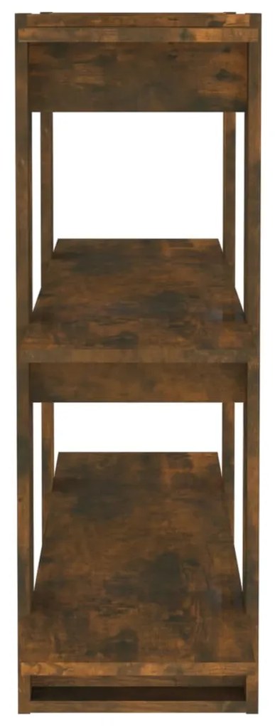 Estante/divisória 100x30x87 cm cor carvalho fumado
