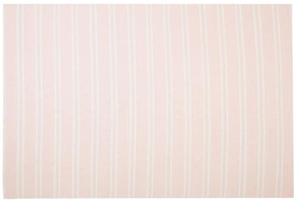 Tapete de exterior rosa 140 x 200 cm AKYAR Beliani