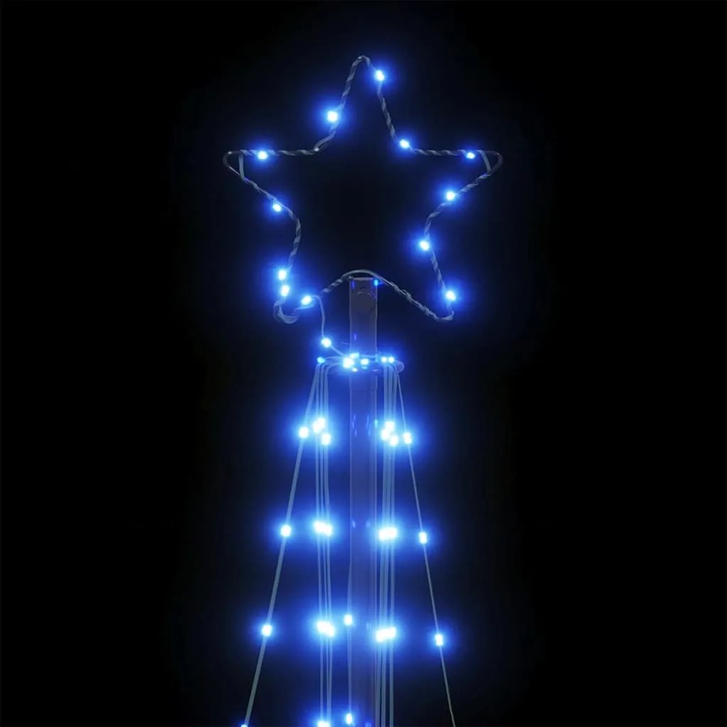 LED Árvore de Natal 363 LEDs Azul 182 cm