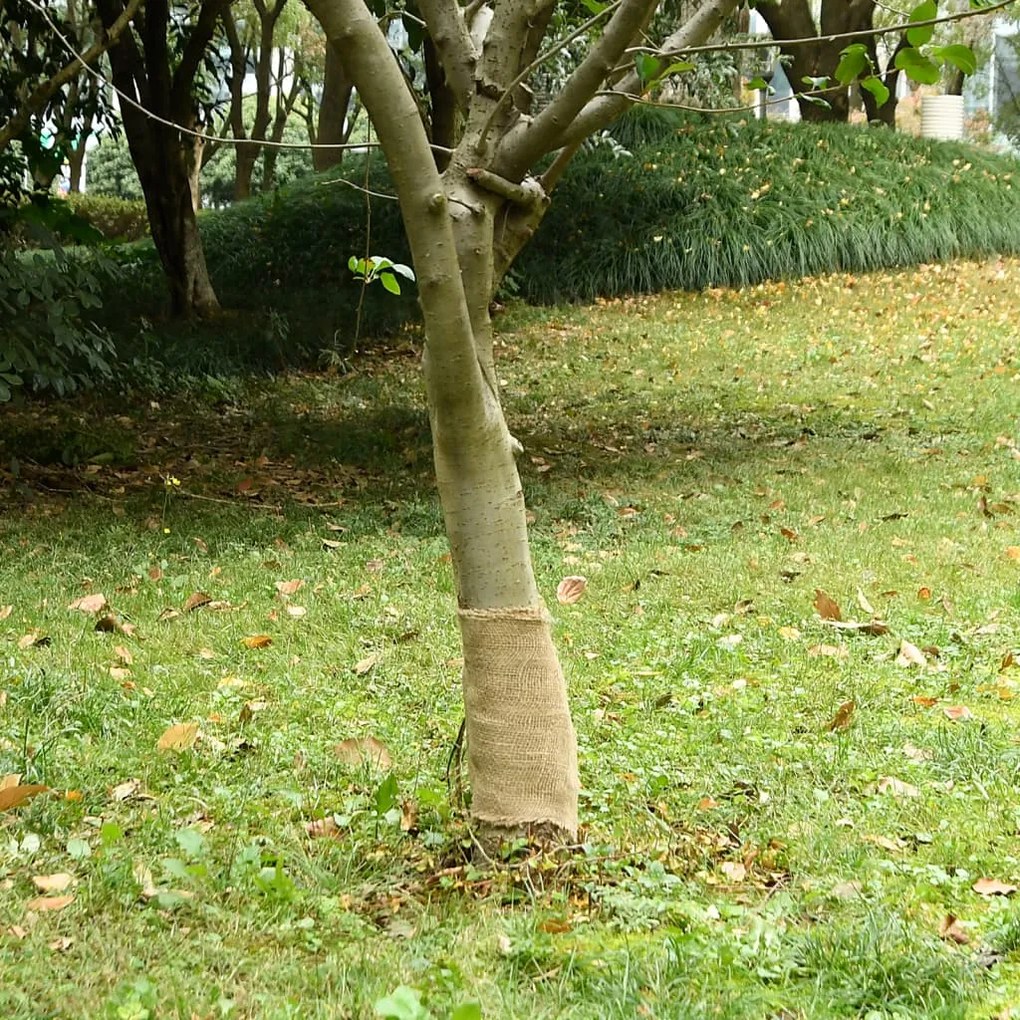 vidaXL Rolo de juta 0,25x15 m 100% juta 200 gsm