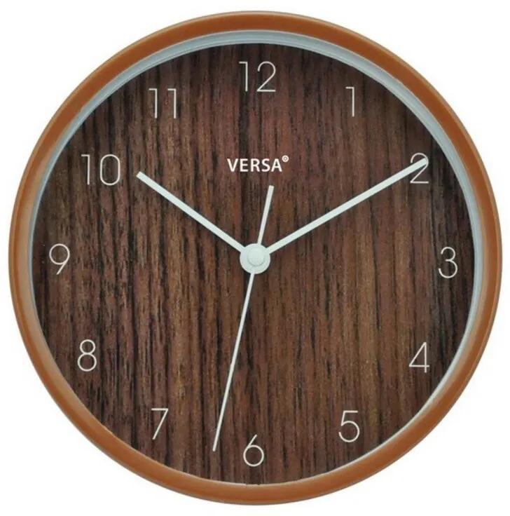 Relógio-Despertador Castanho Plástico (4,5 x 16,2 cm)