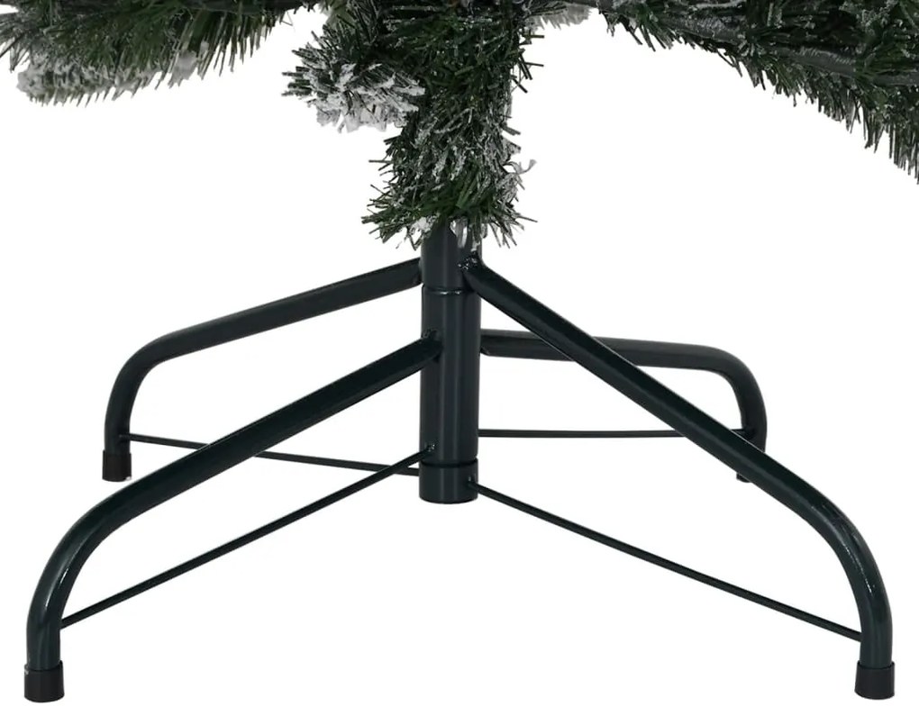 Árvore de Natal artificial com neve PVC & PE 180 cm