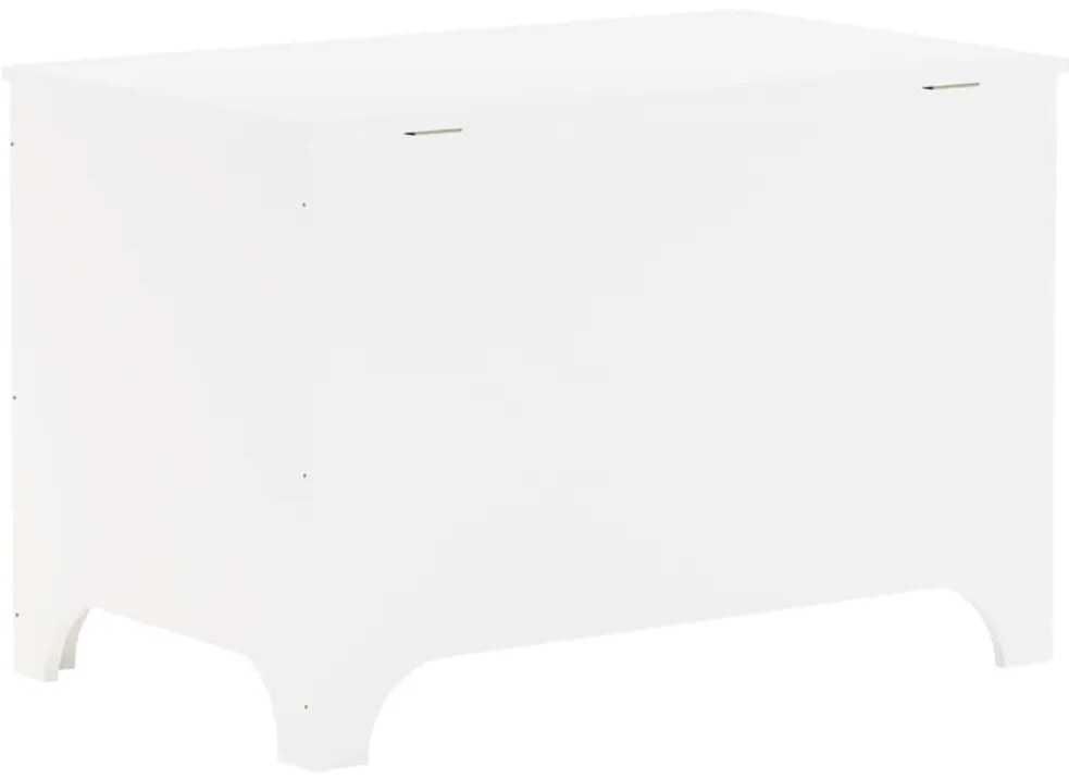 Caixa de arrumação c/ tampa RANA 80x49x54cm pinho maciço branco