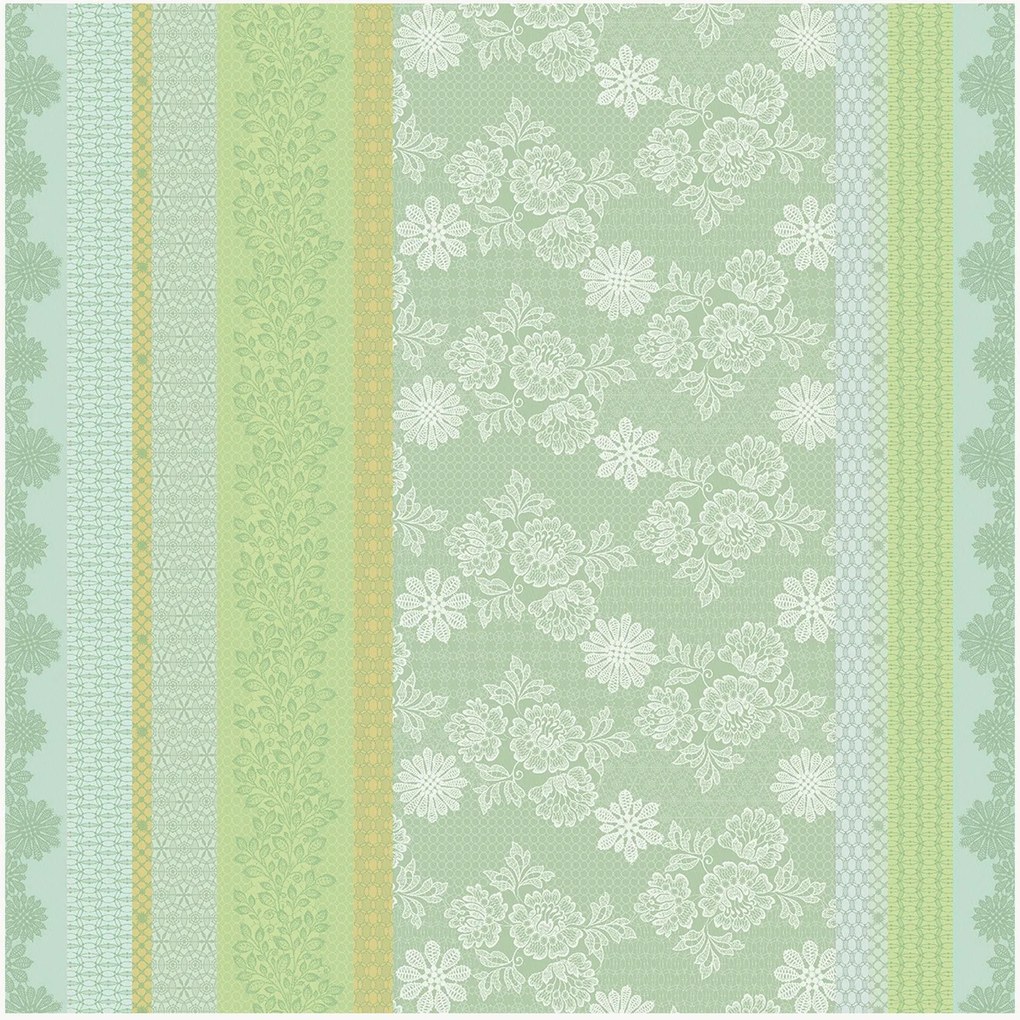 Toalha de mesa jacquard Mille Lace Amande