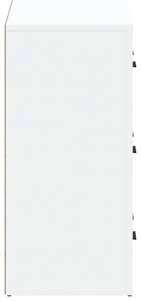 Aparadores 2 pcs derivados de madeira branco