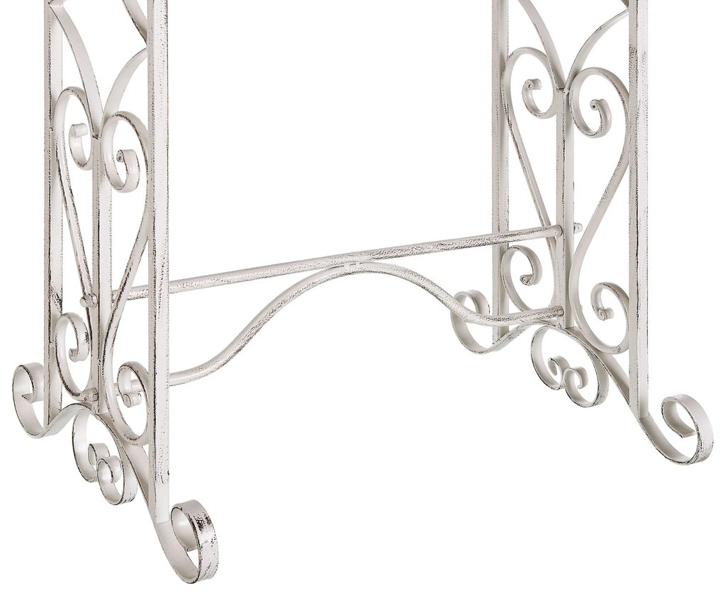 Toalheiro vertical branco 27 x 90 cm CHILLAN Beliani