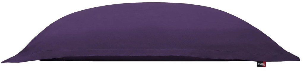 Pufe almofada violeta 140 x 180 cm FUZZY Beliani