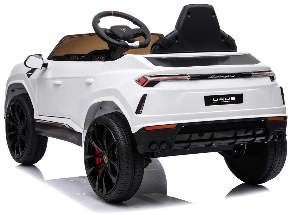 Carro elétrico para crianças Lamborghini URUS licença original, alimentado por bateria, portas de abertura vertical, motor 2x, bateria de 12 V, contro