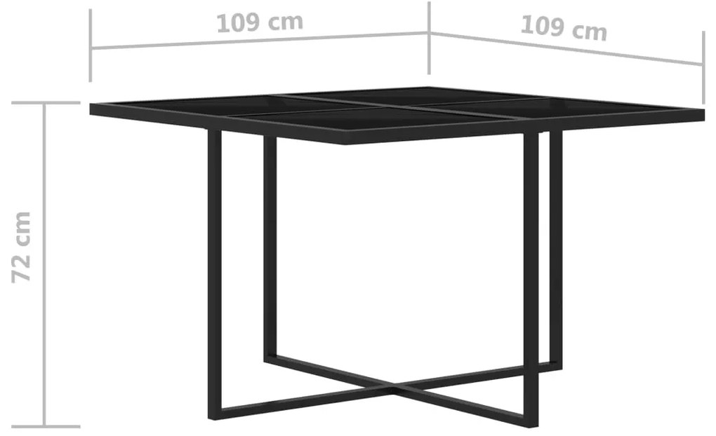 5pcs conjunto de jantar p/ exterior c/ almofadões vime PE cinza
