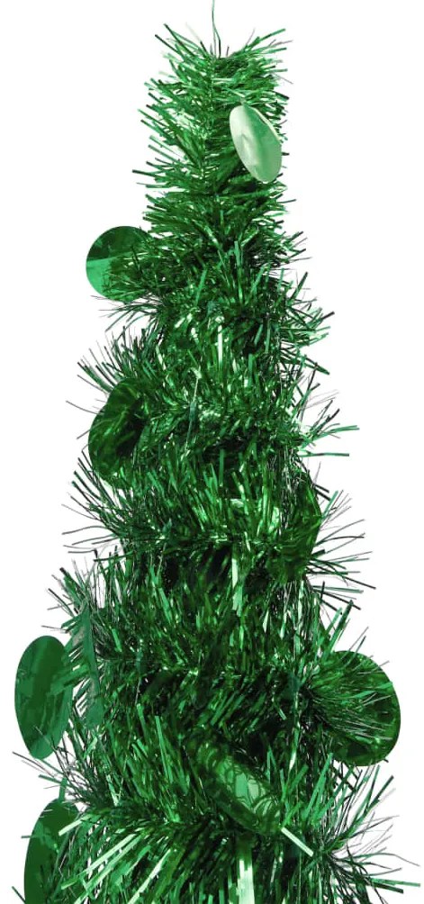 Árvore de Natal pop-up artificial 180 cm PET verde