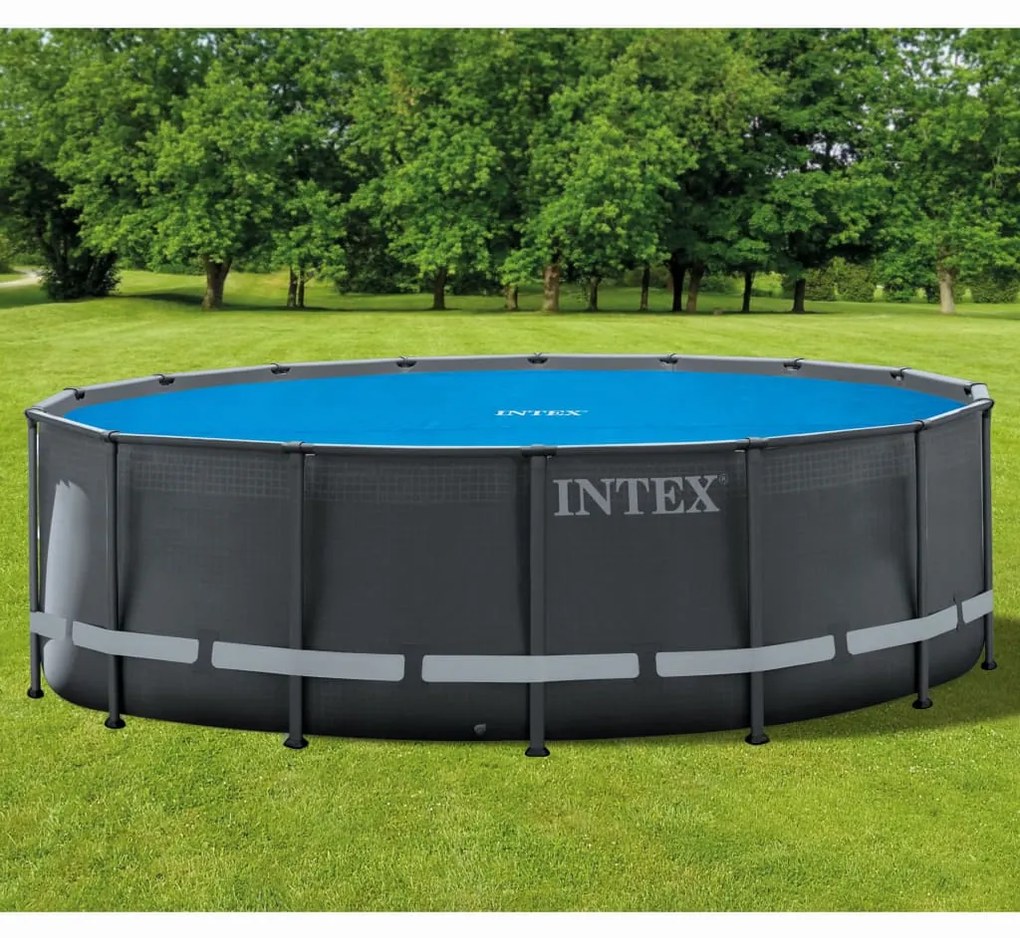 3202853 INTEX Cobertura para piscina solar redonda 488 cm