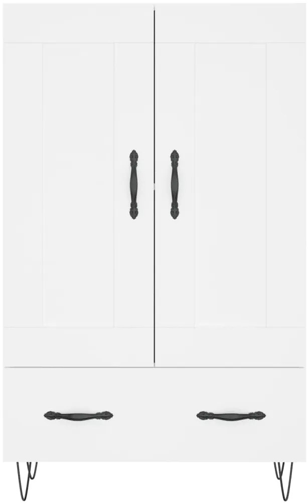 Aparador alto 69,5x31x115 cm derivados de madeira branco
