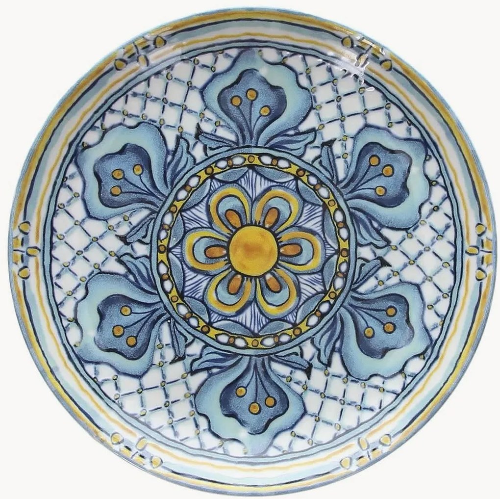 Pratos de servir em porcelana Positano, conjunto de 6