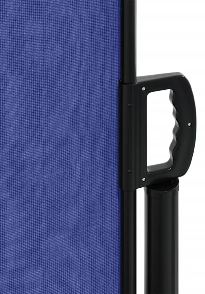 Toldo lateral retrátil 180x600 cm azul