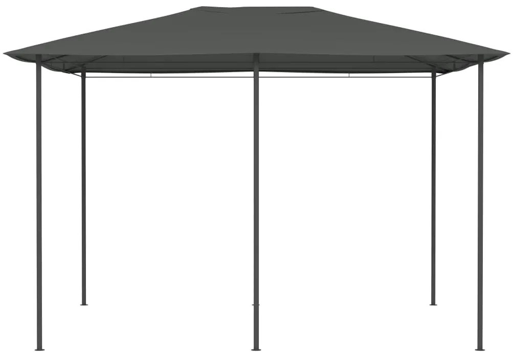 Gazebo 3x4x2,6 m 160 g/m² antracite