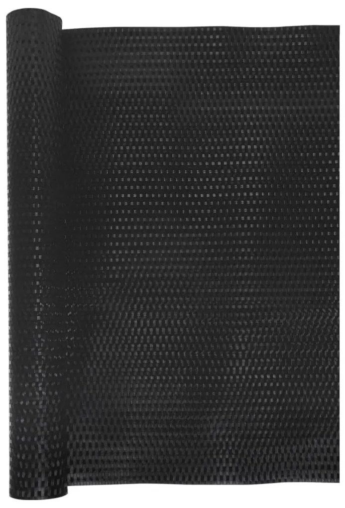 Tela de varanda 300x80 cm vime PE preto
