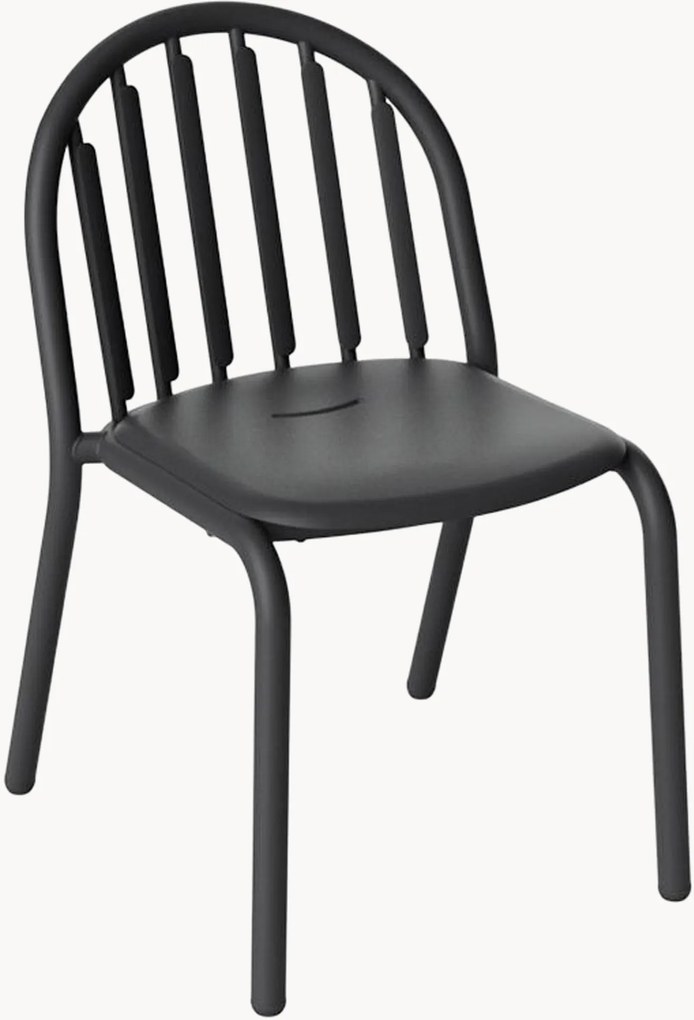 Cadeiras de jantar empilháveis para jardim Fred's, conjunto de 2