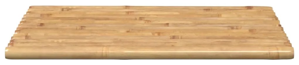 Tapetes de casa de banho 2 pcs 70x50 cm bambu