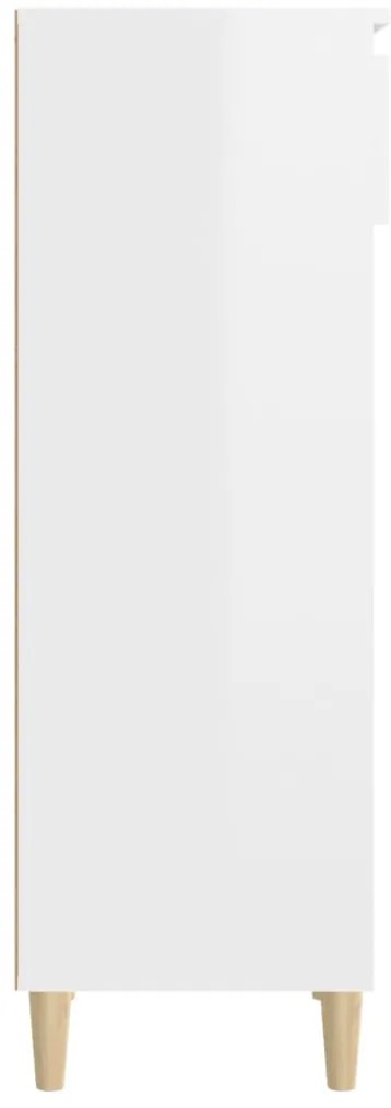 Sapateira 40x36x105 cm derivados de madeira branco brilhante