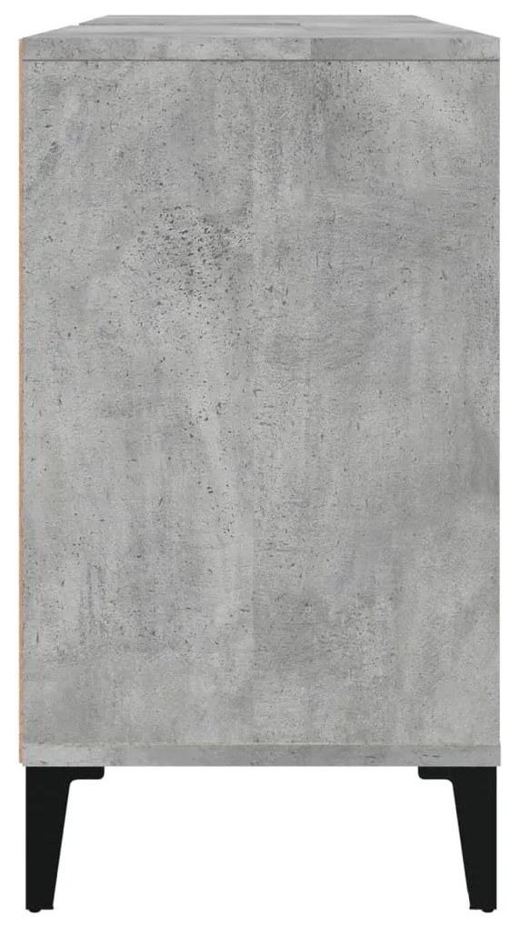 Móvel p/ lavatório 80x33x60 cm derivados madeira cinza cimento