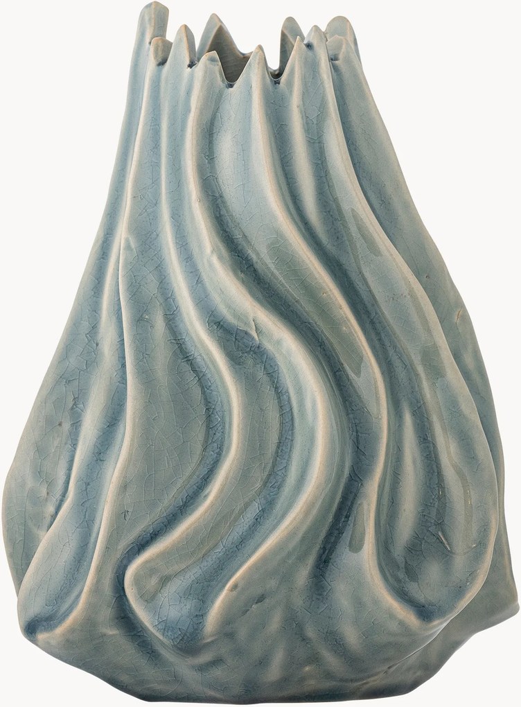 Jarra de design em grés Dilara, Alt 18 cm