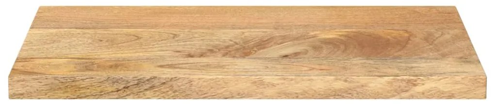 Tampo de mesa retangular 50x30x2,5 cm mangueira maciça