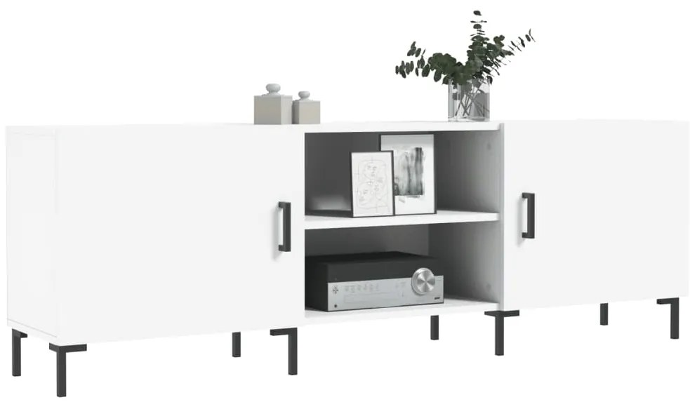 Móvel para TV 150x30x50 cm derivados de madeira branco