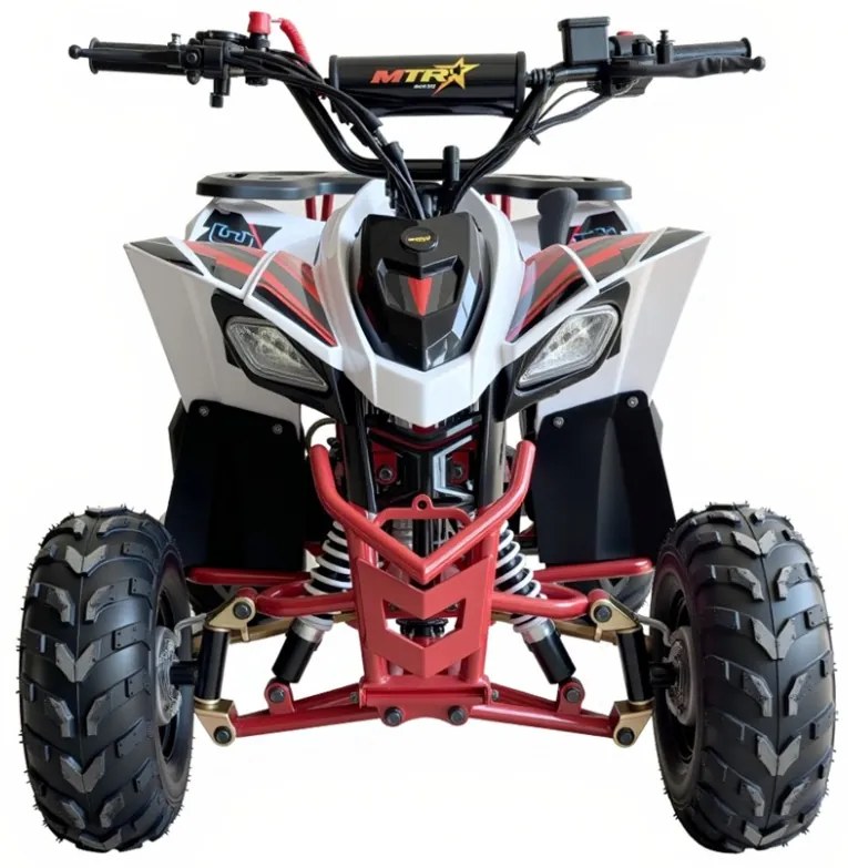 MINI MOTO 4 INFANTIL GASOLINA 125cc 6'' PREDATOR VERMELHA