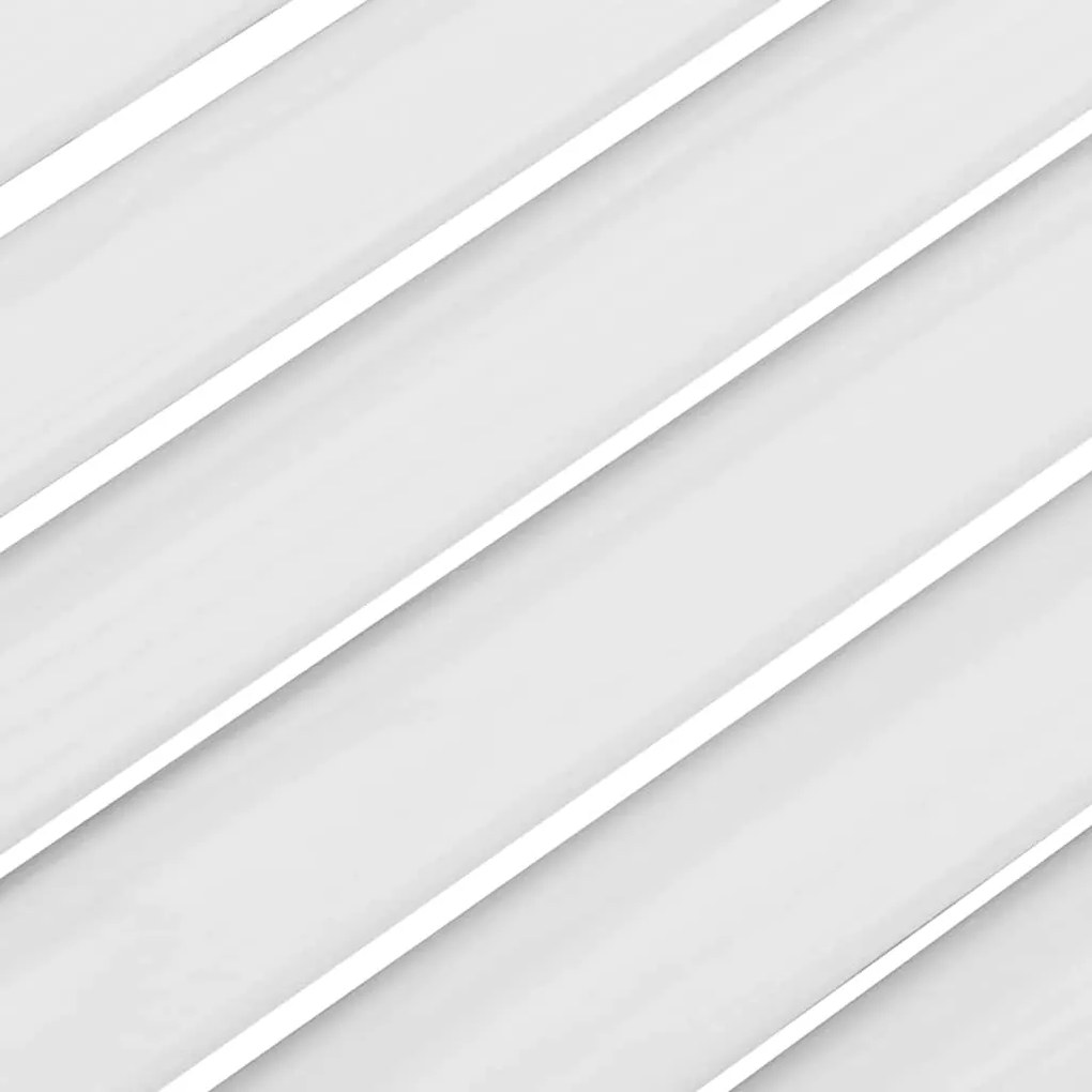 Portas de batente design de persiana 1-Par 90x100 cm branco