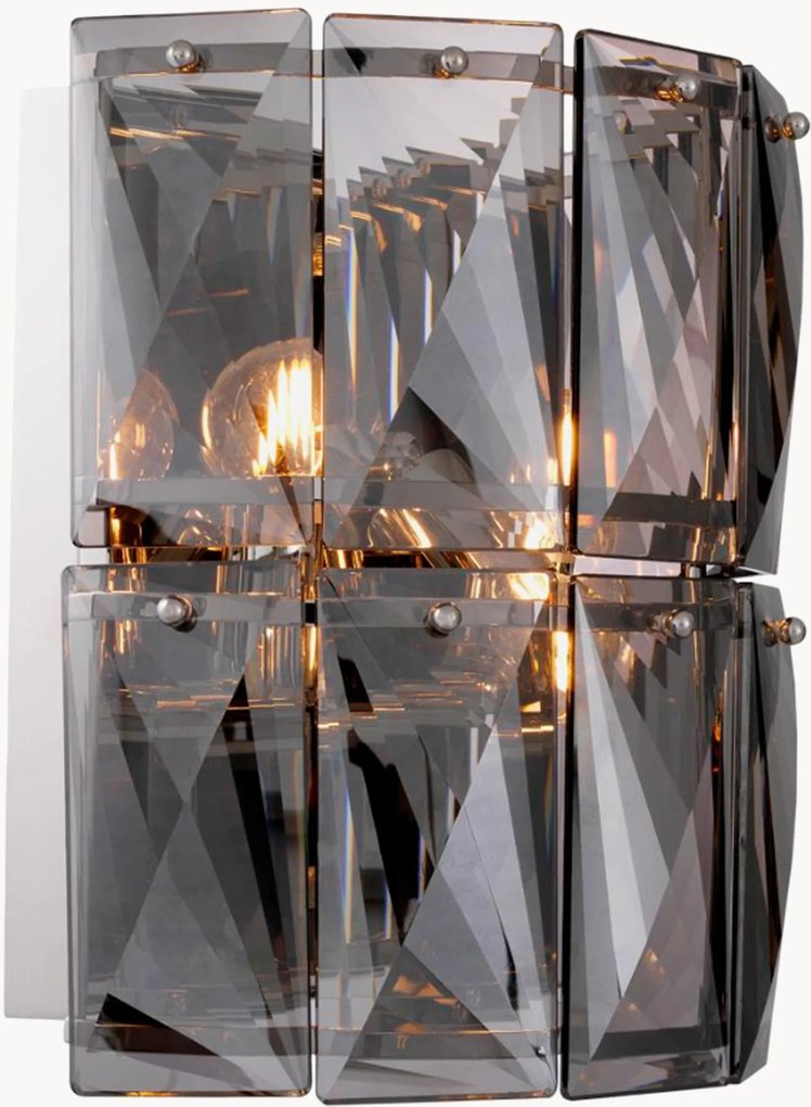 Candeeiro de parede em vidro de cristal Amazone