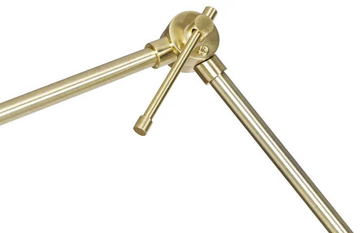 Braço para Candeeiro de Pé Dourado - Editor Moderno