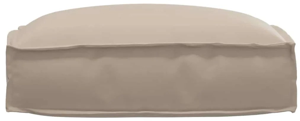 Almofada de Palete pra Assento Taupe 50x50x12 cm Tecido Oxford