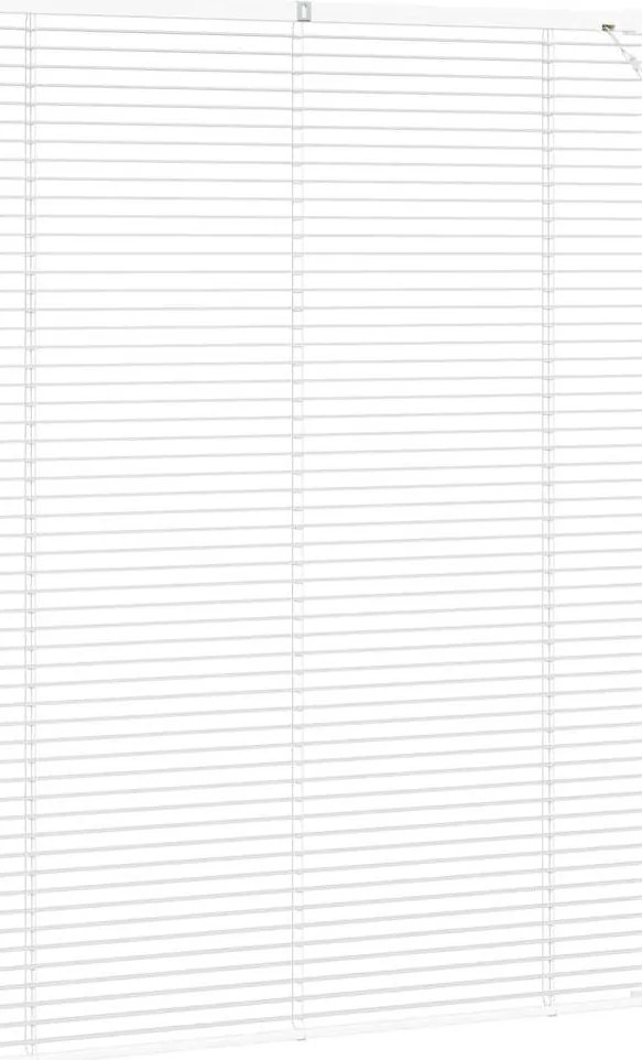 Persiana de Janela com cortinas Outros Manual Branco 105 x 130 cm Alum