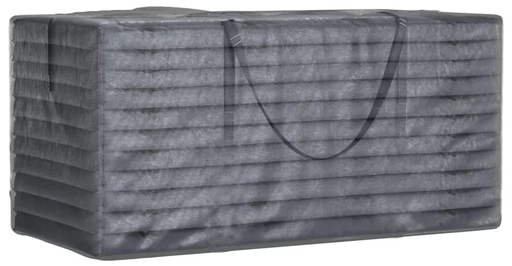 Sacos de arrumação p/ almofadões jardim 2 pcs polietileno preto