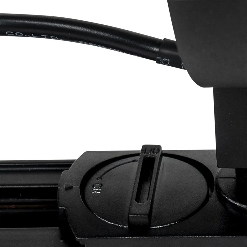 Foco de trilho monofásico preto - Go