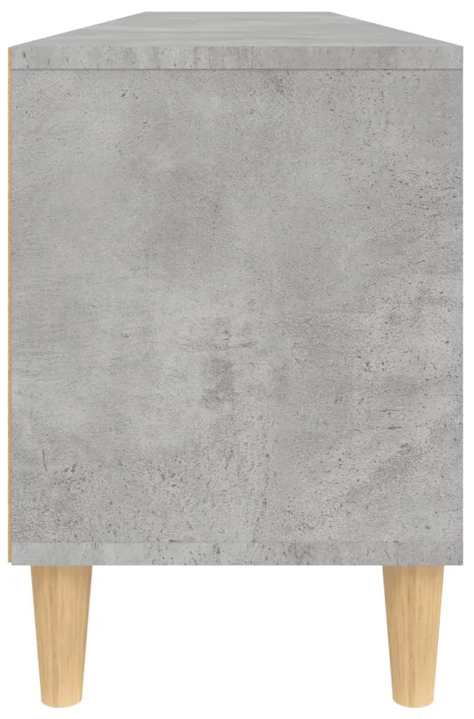 Móvel de TV 150x30x44,5 cm derivados de madeira cinza cimento