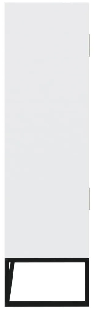 Aparador alto 70x35x125 cm derivados de madeira branco