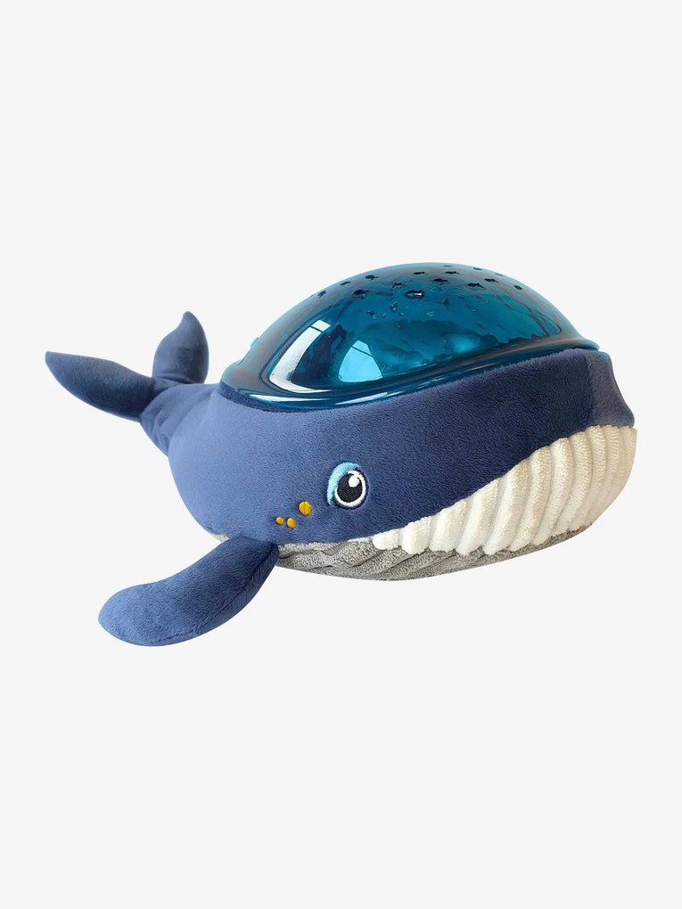 Projetor dinâmico Baleia Aquadream, da PABOBO azul escuro liso com motivo