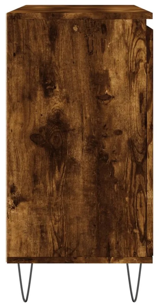 Aparador 104x35x70 cm madeira processada carvalho fumado