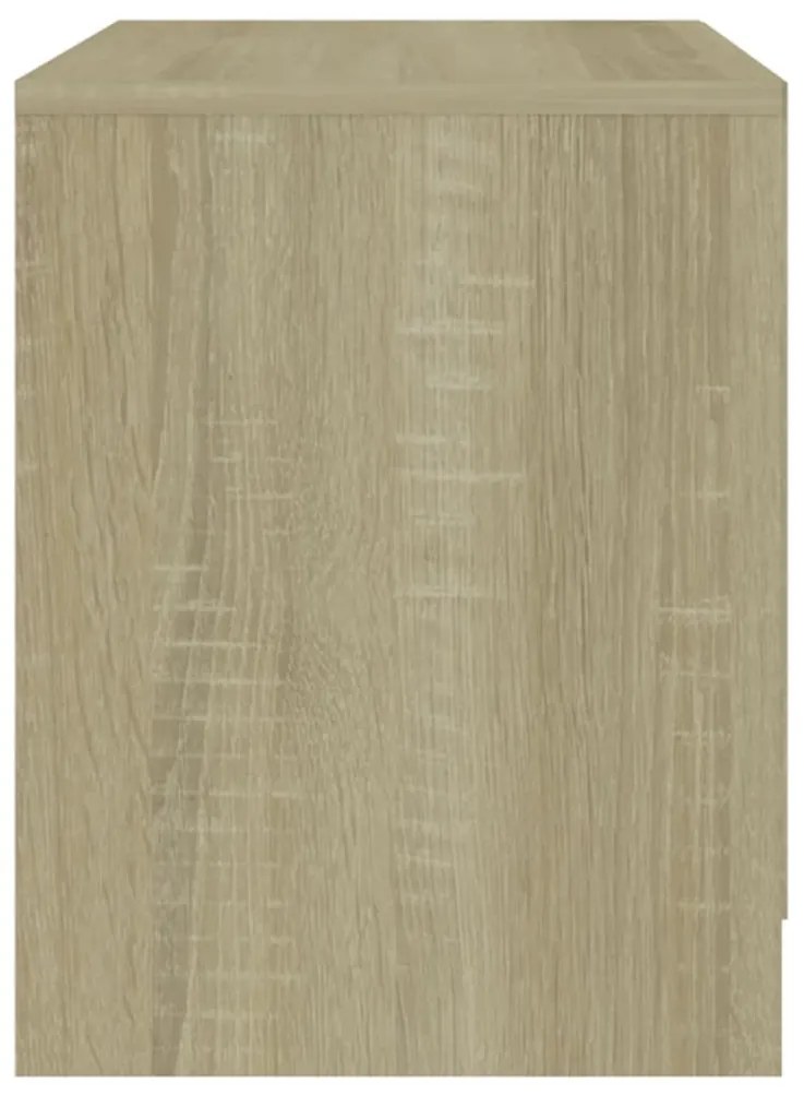 Mesa de cabeceira 2 pcs derivados de madeira carvalho sonoma