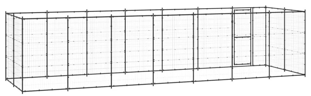 Canil de exterior 16,94 m² aço