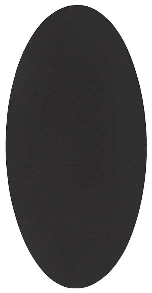 Tapetes Preto 80 x 150 cm Poliéster