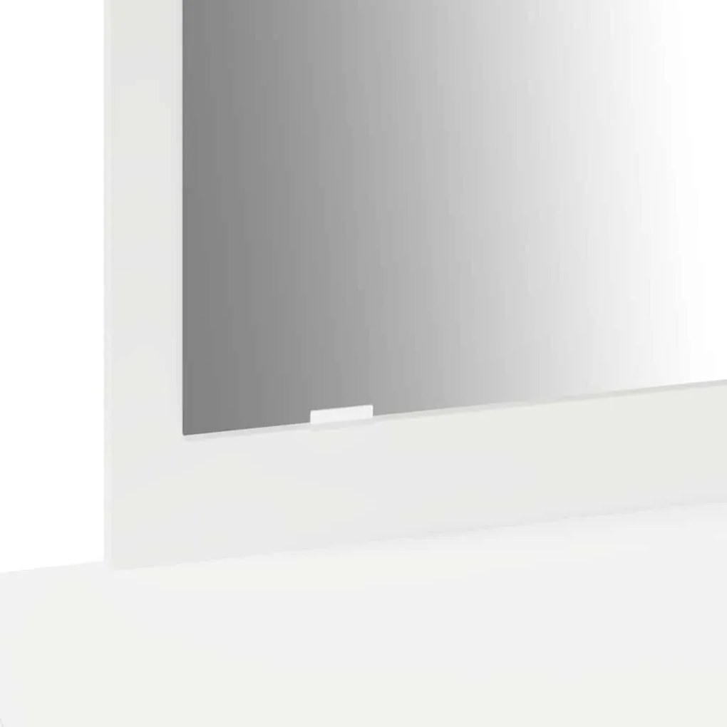 Aparador de parede branco 100x40x70 cm