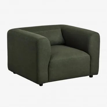 Poltrona Com Apoios De Braços Fogler Chenille Verde Sálvia - Sklum